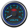 SAAS Volt Gauge Black 52mm