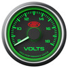 SAAS Volt Gauge Black 52mm