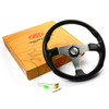 SAAS Sports Steering Wheel Poly 14" ADR Octane Titanium Spoke