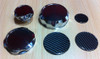 Billet Aluminium Styling Caps with Carbon Top