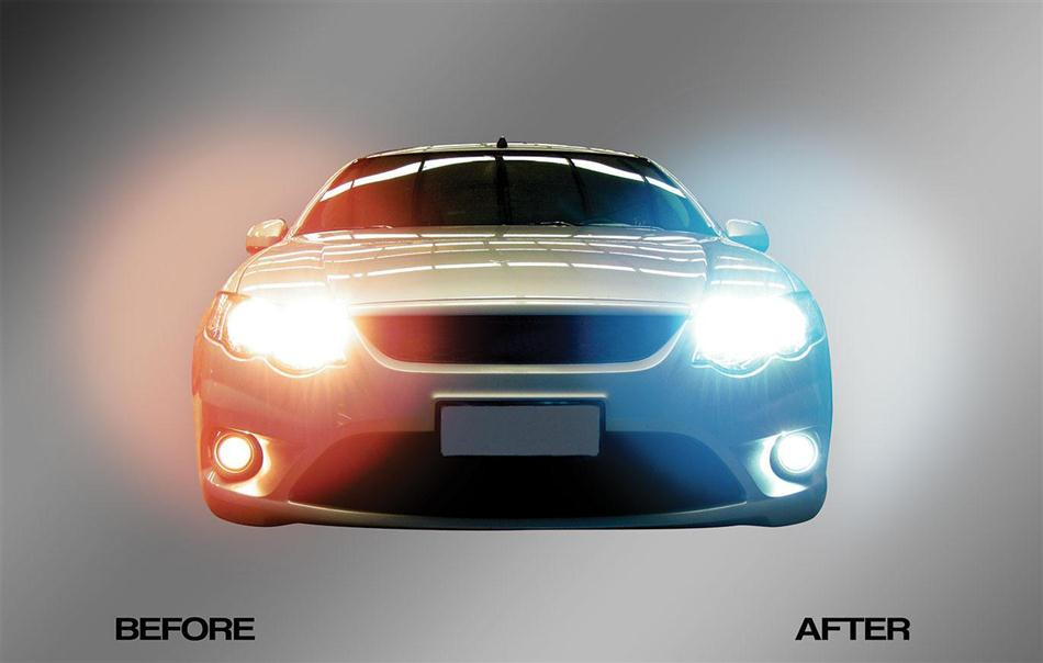 Autotecnica HID MAX H7 High Beam Lights for Ford Territory SX  SY