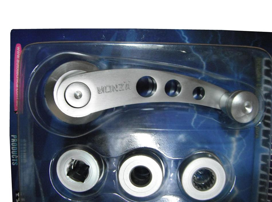 Monza Aluminium Polished Billet Window Winder 80/30