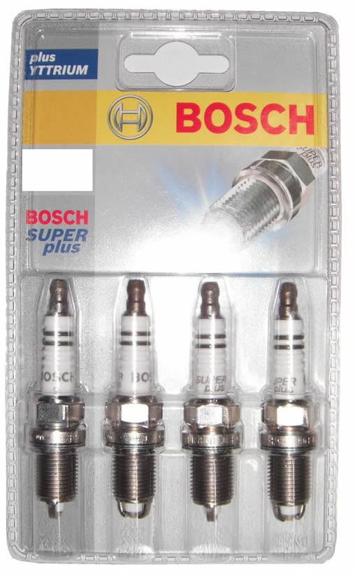 Bosch Super Plus Spark Plugs Ford Econovan JH 2002-05