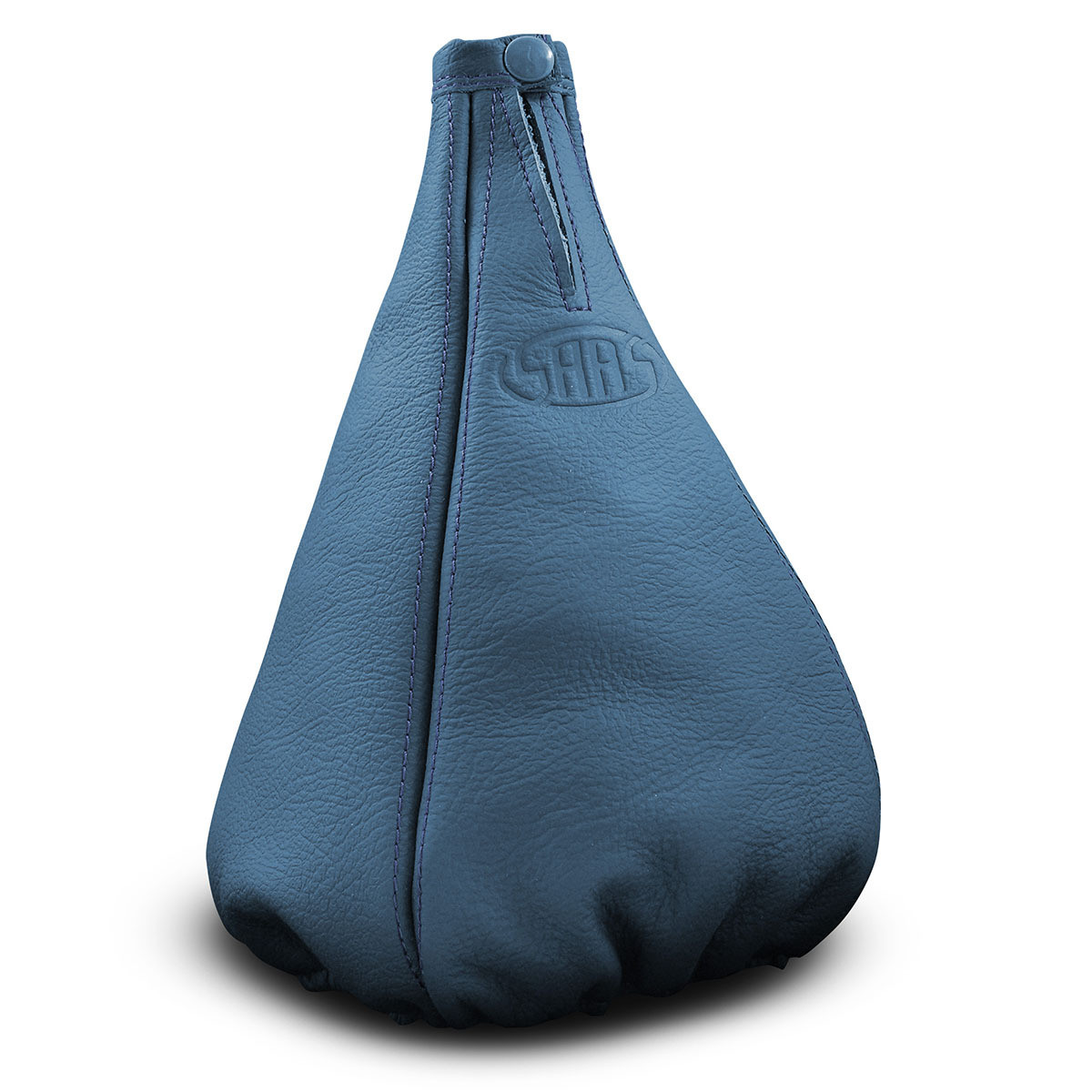SAAS Italian Leather Gear Boot Cover BLUE Universal Fit