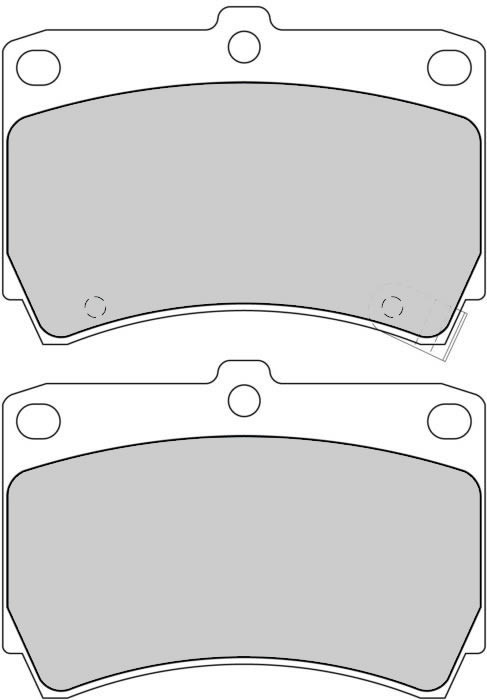 Racer Premium Brake Pads