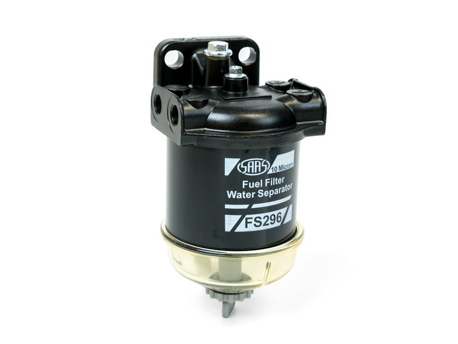 SAAS Fuel Filter Water Separator 10 microns includes fitting Kit