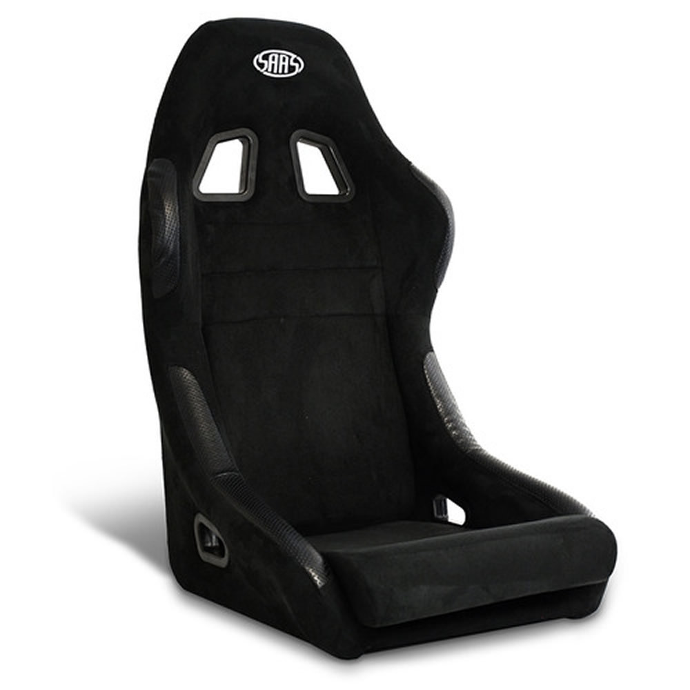SAAS Mach II - Black Suede Racing Seat
