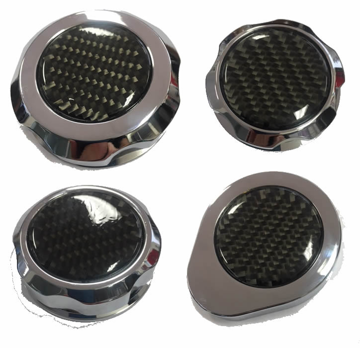 Chrome Billet Carbon
