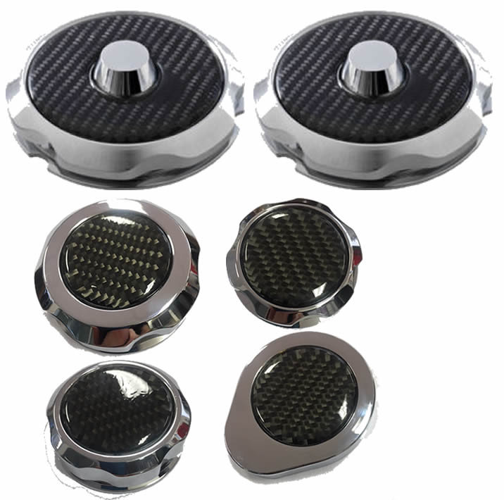 Chrome Billet Carbon