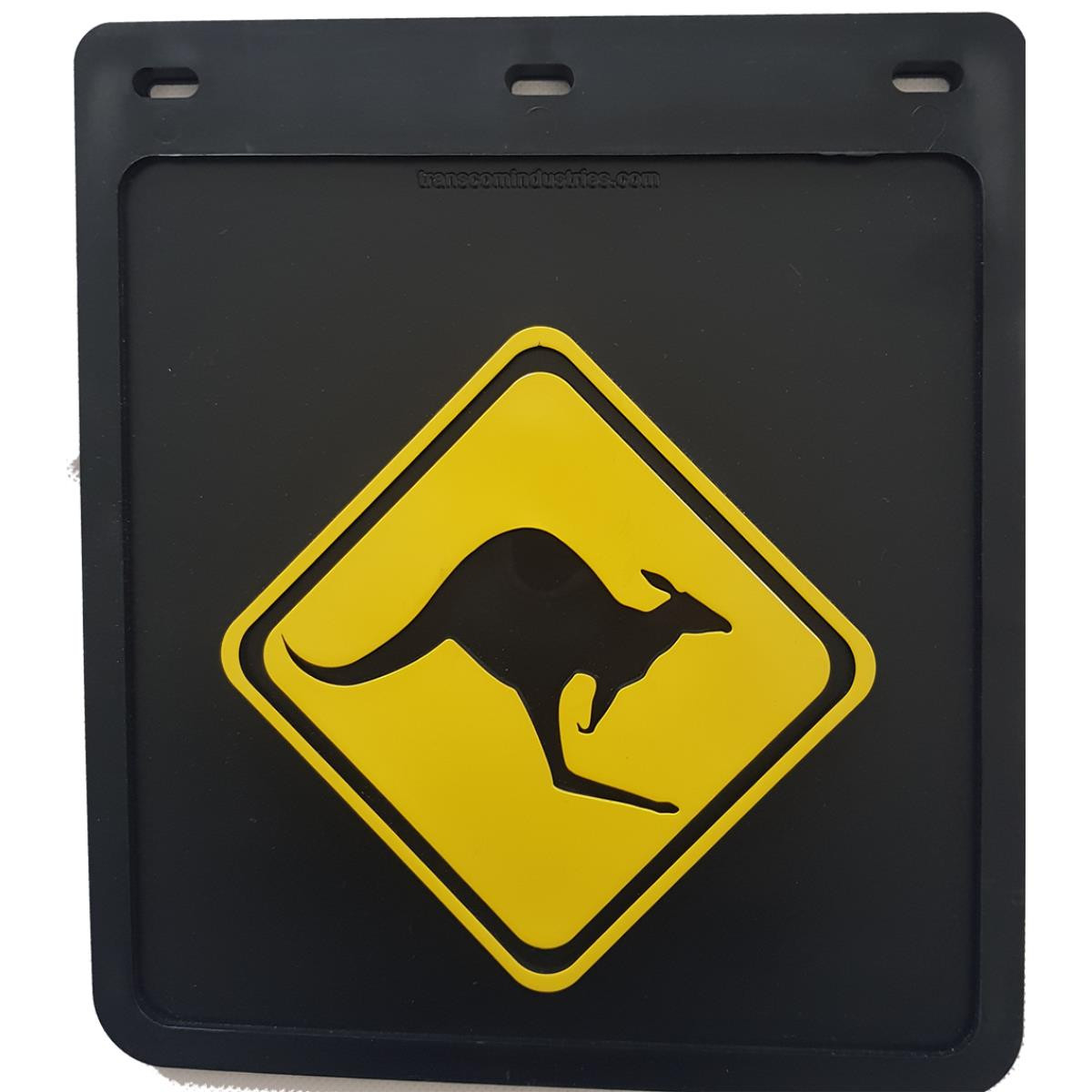 Heavy Duty Diamond Kangraoo Mud Flaps Set of 2 - 250 x 230mm