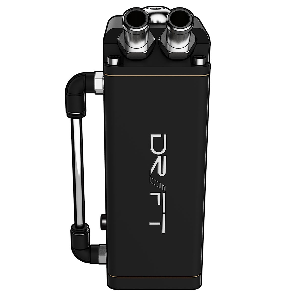 Drift Oil Catch Can Black 600ml Rectangle