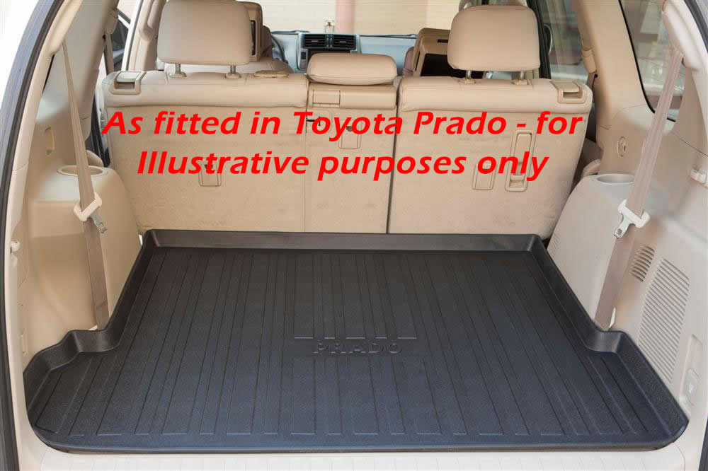 Moulded Custom Rubber Boot Liner Mat suits BMW 3 Series 2013-16