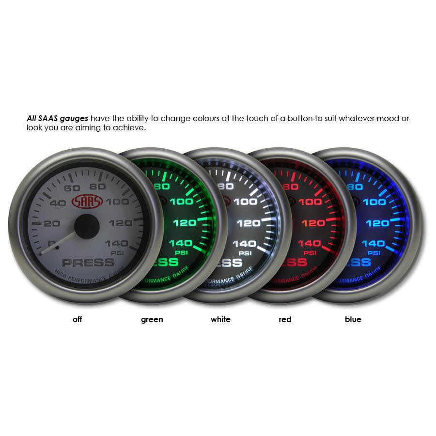 SAAS Oil Pressure Gauge