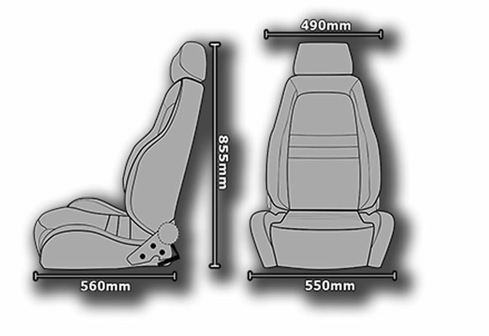 Adventurer 4x4 Seats