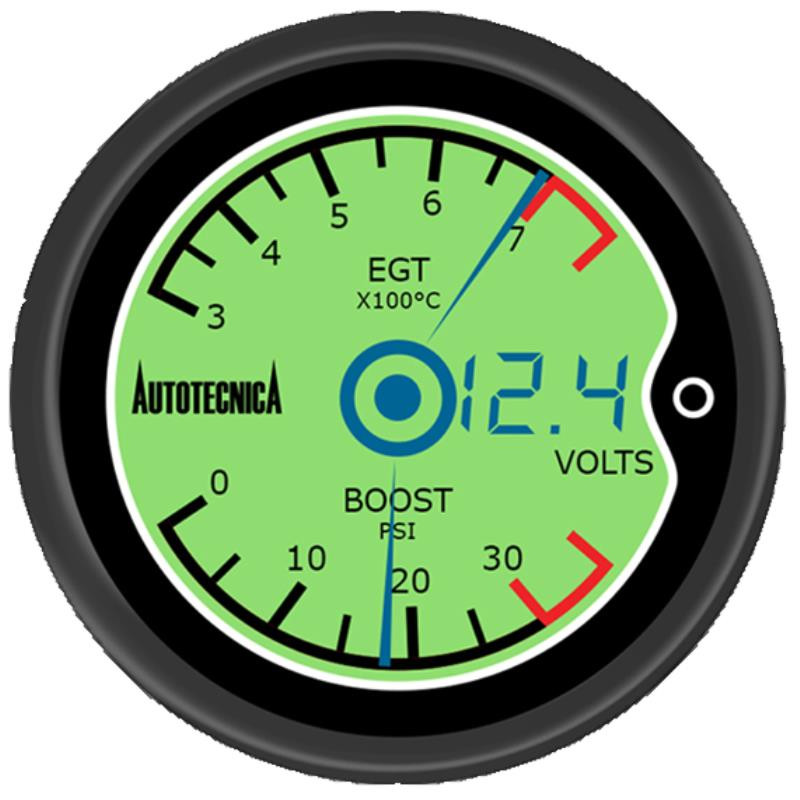 Autotecnica LCD Gauge