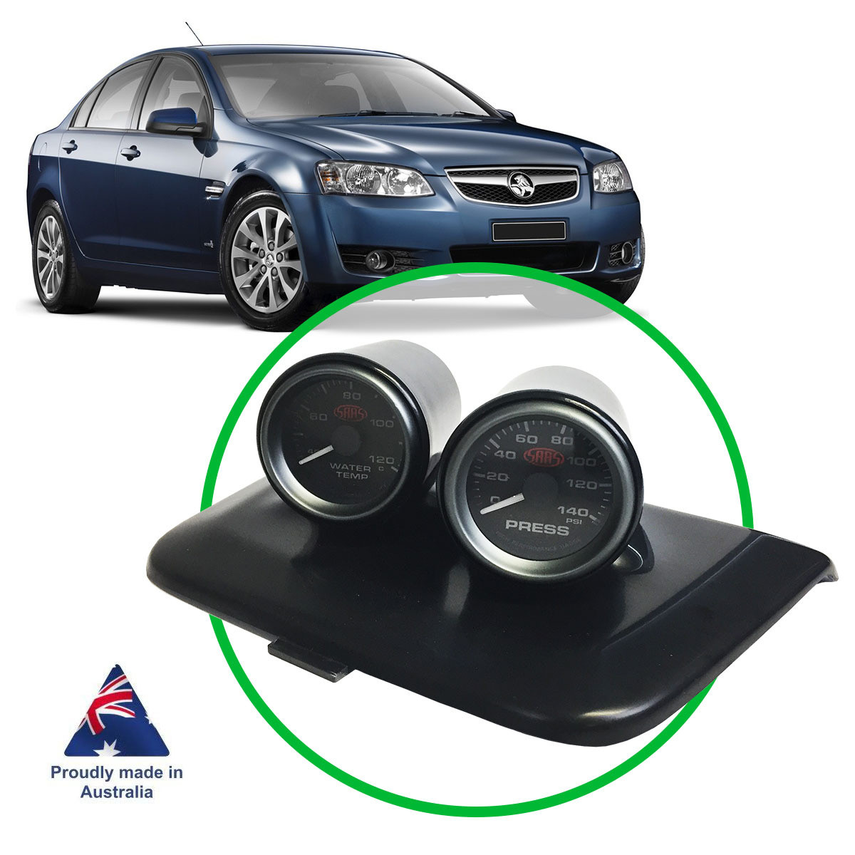 SAAS Gauge Pod - Commodore 2006 - 2013 VE - VE II