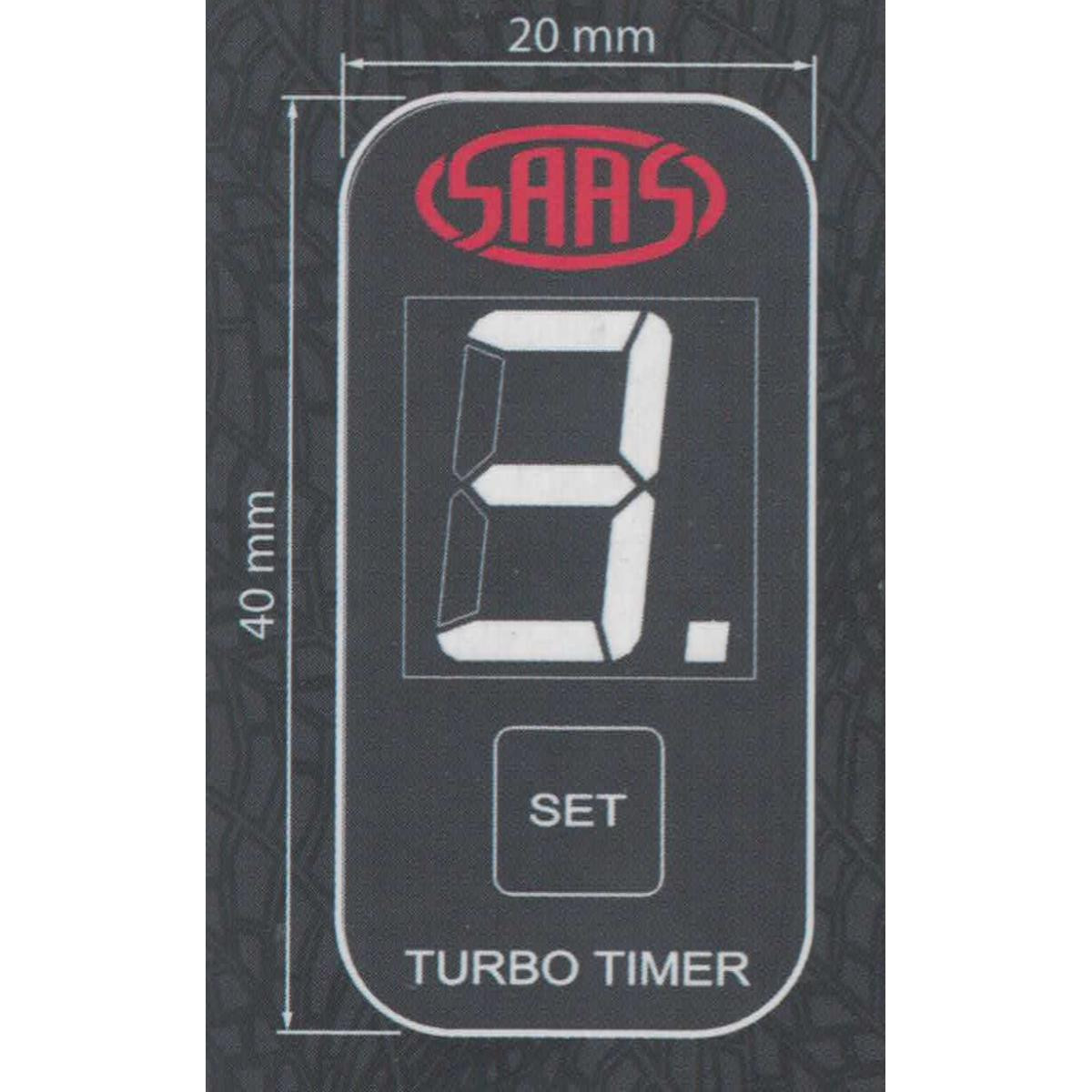 SAAS Direct Fit Dual Volt Digital Switch Gauge