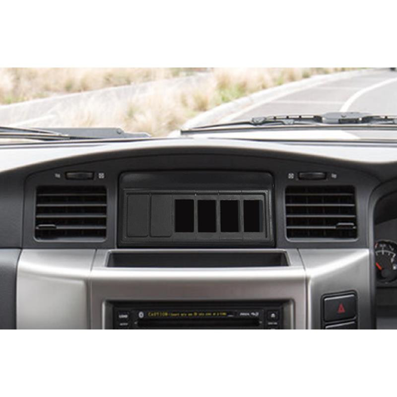 SAAS Switch Panel suits Nissan Patrol GU-Y61 2004-2016 fits 6 x Carling Switches