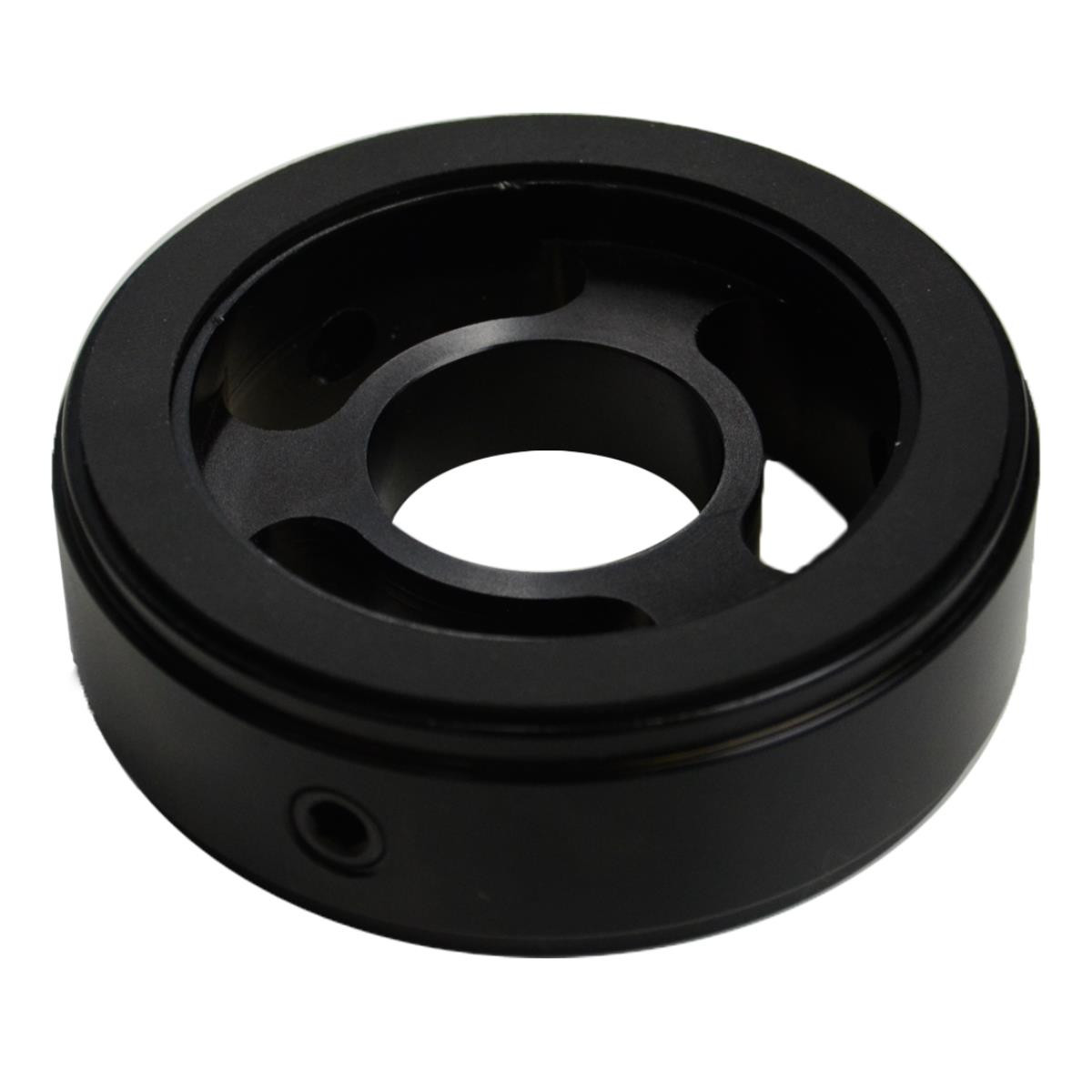 SAAS Oil Adaptor Plate Billet Black