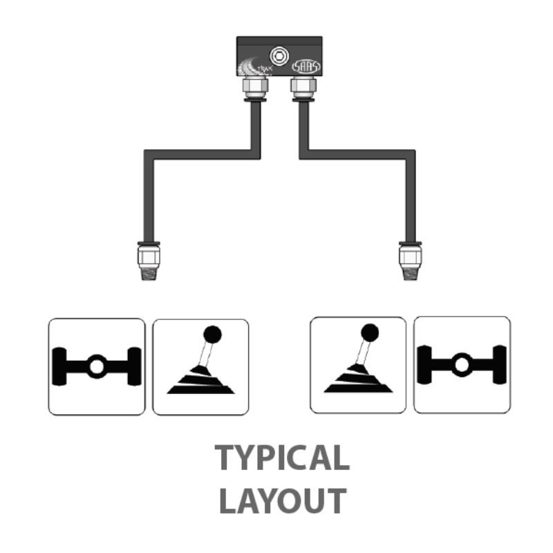 SAAS 4x4 Differntial Breather Kit