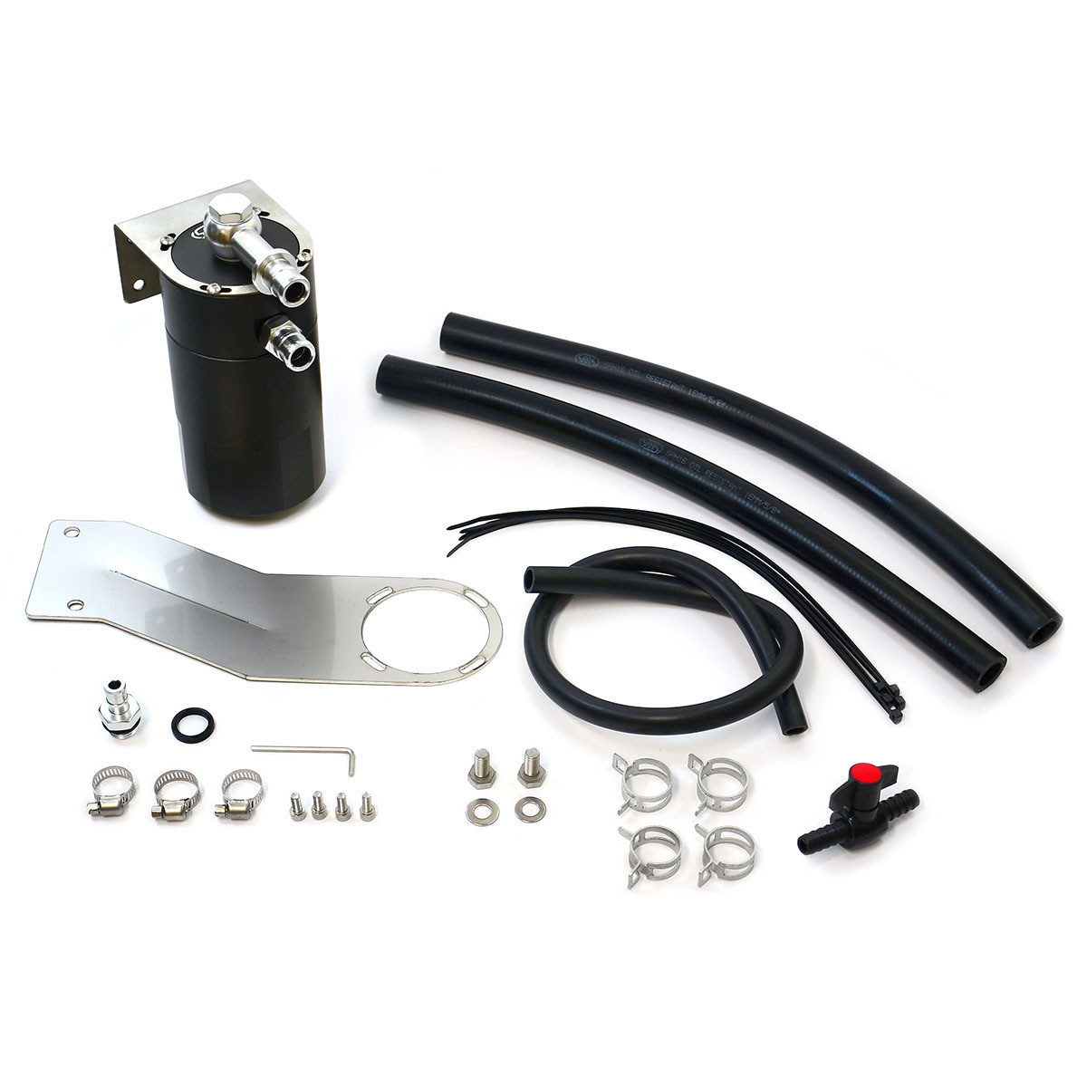 Oil Catch Tank Full Kit Landcruiser 79 Ser 4.5L  2007-09 Blk