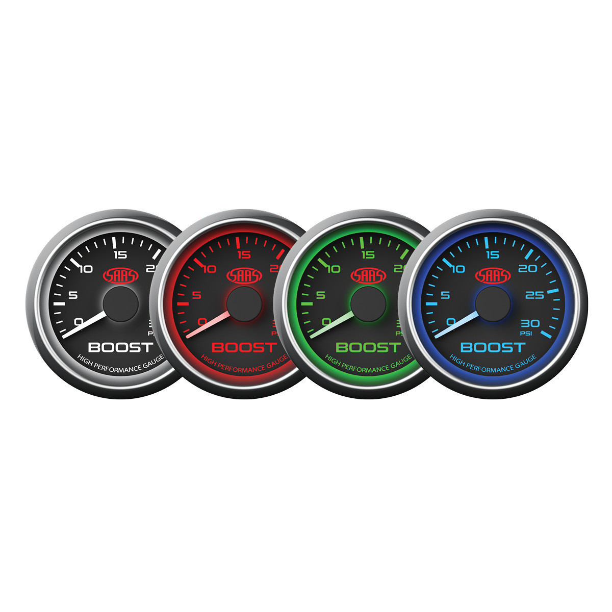 SAAS Diesel Boost Gauge 52mm