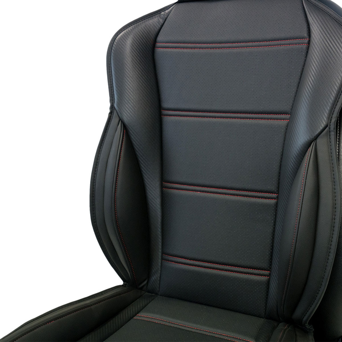 SAAS Seat Sports Cushion Pu Black Large With Logo