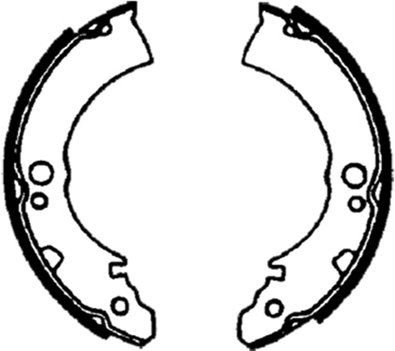 Brake Shoe Set - BS1399