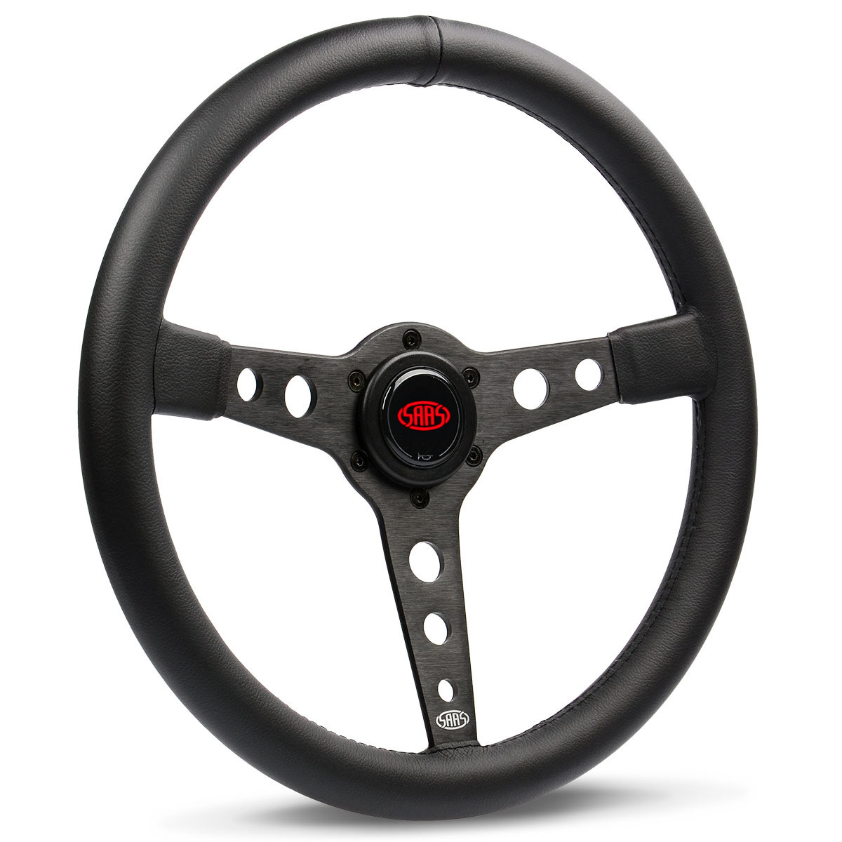 SAAS Steering Wheel Leatherette 350mm