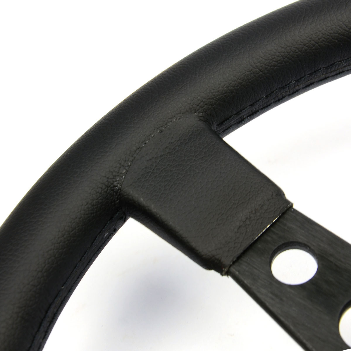 SAAS Steering Wheel Leatherette 350mm