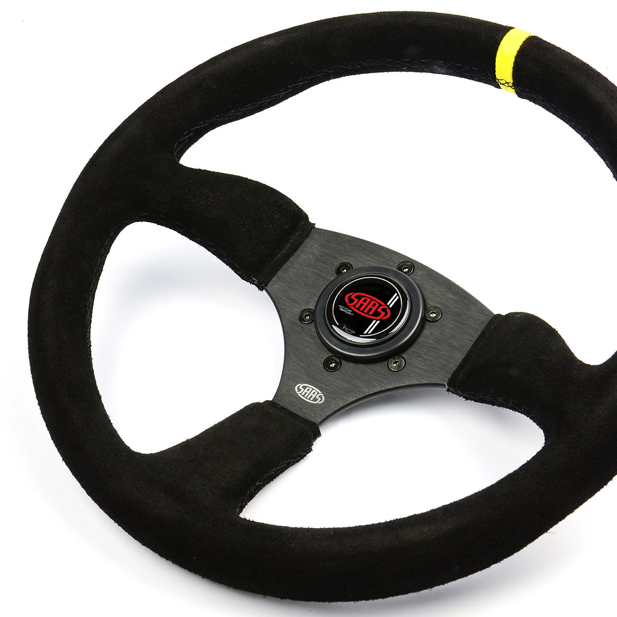 SAAS Steering Wheel Suede 350mm