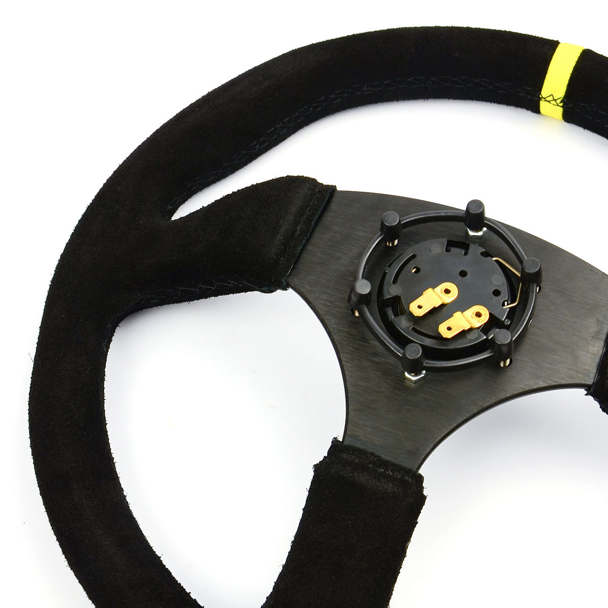 SAAS Steering Wheel Suede 350mm