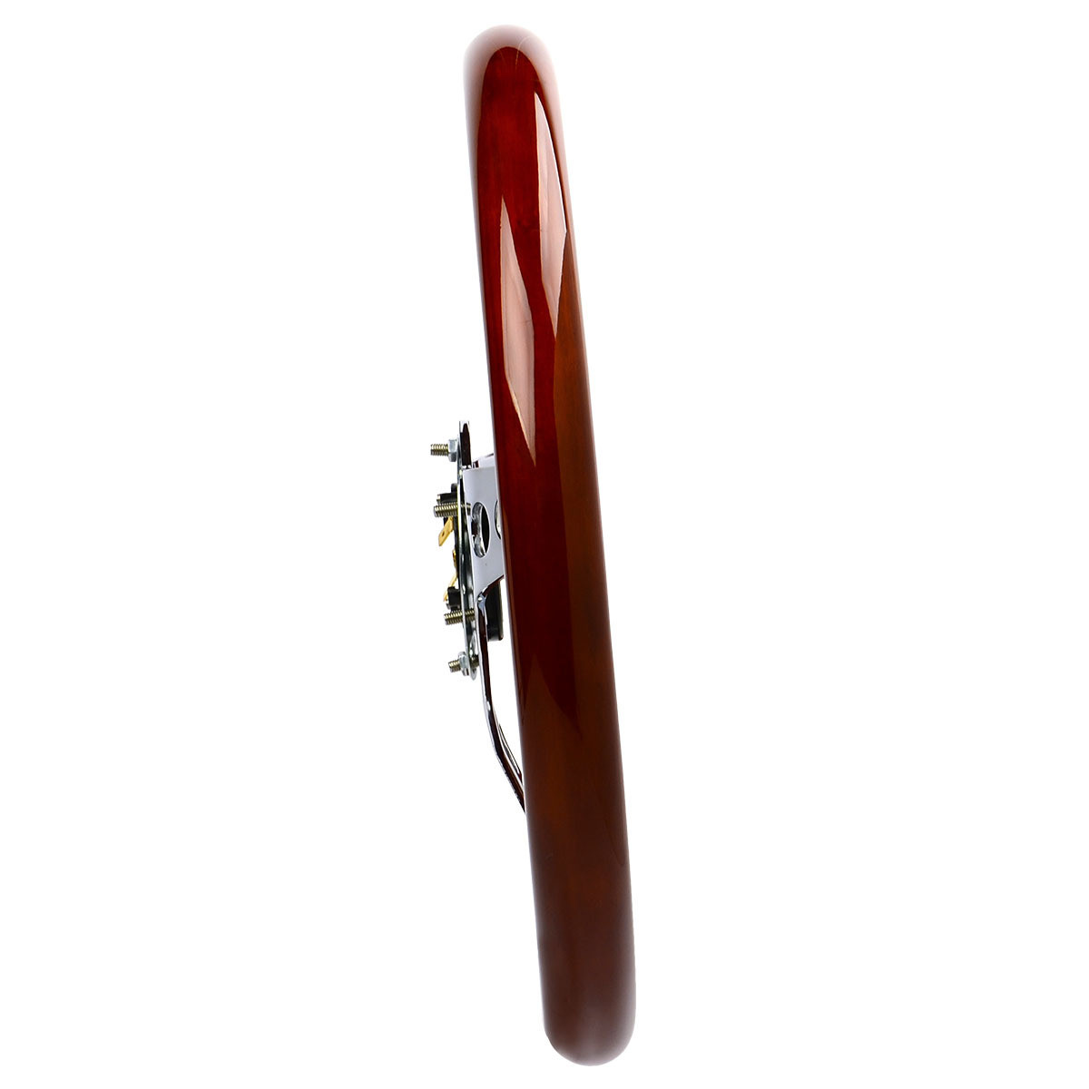 SAAS Steering Wheel Logano Wood Chrome Spoke