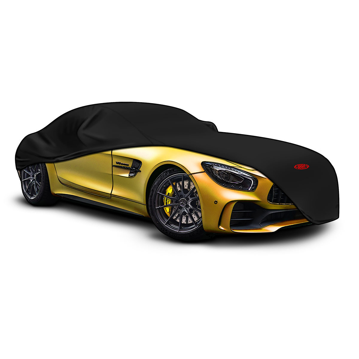 Car Cover Indoor Classic Ultra 4 Way 4.90m-5.30m Large Black
