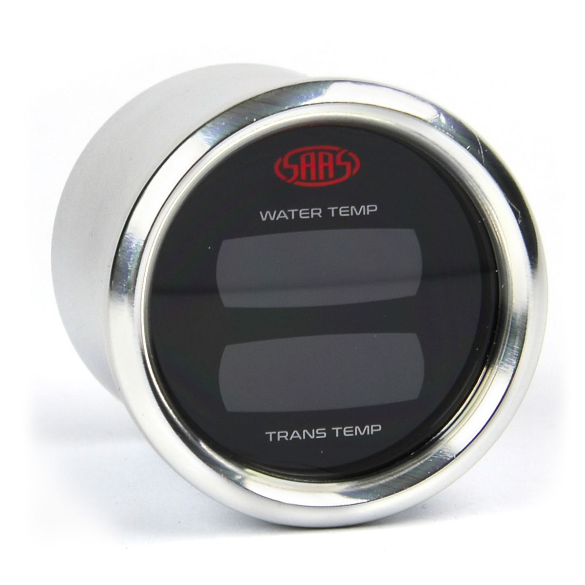 SAAS Dual Digital Gauge Temp 40-120 deg / Trans Temp 60-200 deg Trax Series 52mm
