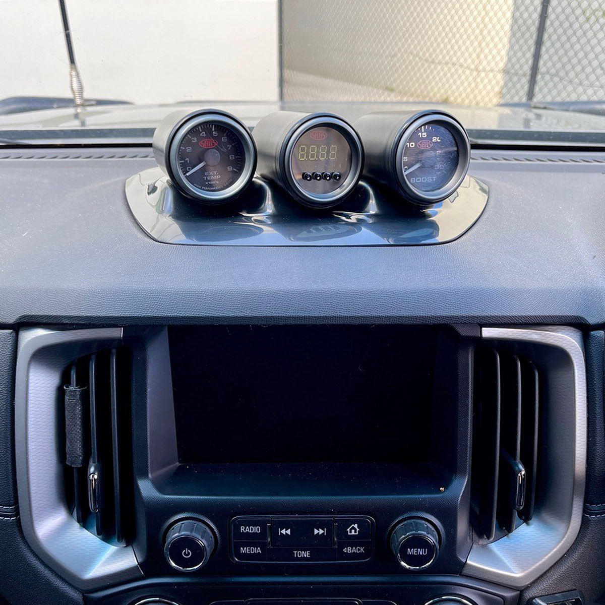SAAS Gauge Dash Pod suits Holden Colorado Trailblazer 2016 - On RG Series 2