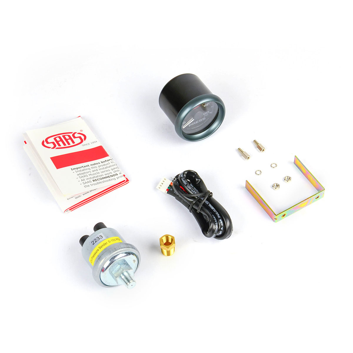 SAAS Oil Pressure Gauge
