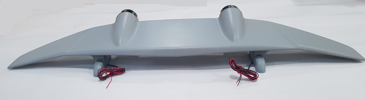 Boot Spoiler Retro Style with lights Primed