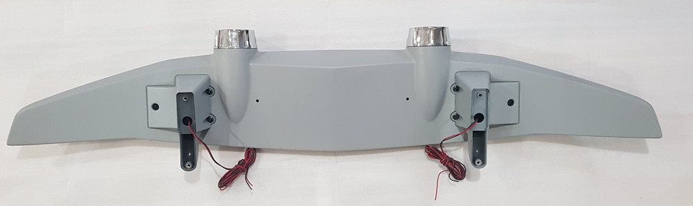 Boot Spoiler Retro Style with lights Primed