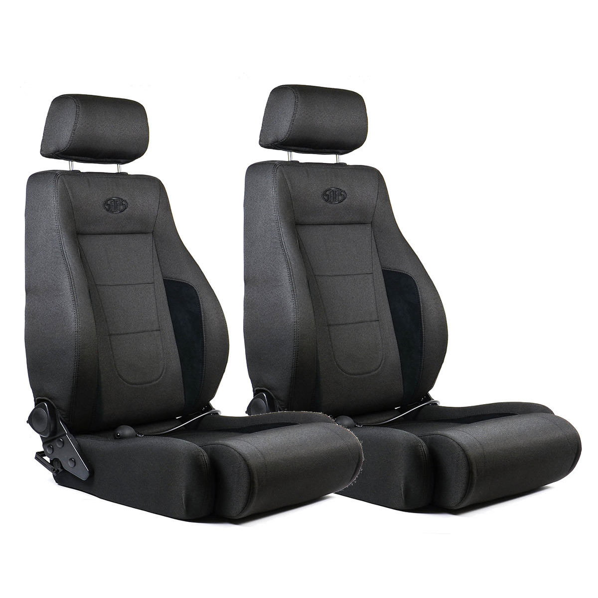 SAAS Seat Trax 4x4 Black Cloth A.D.R