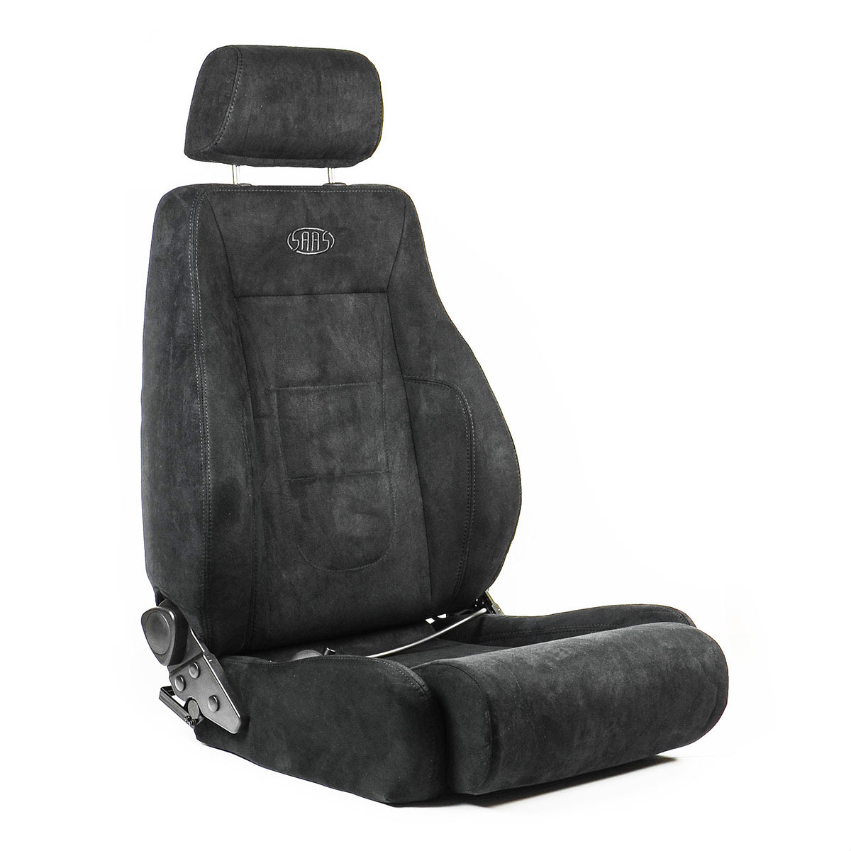 SAAS Seat Trax 4x4 Black Water Repellent Cloth A.D.R