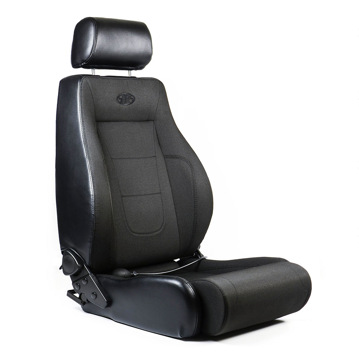 SAAS SSeat Trax 4x4 Black PU  / Black Cloth A.D.R