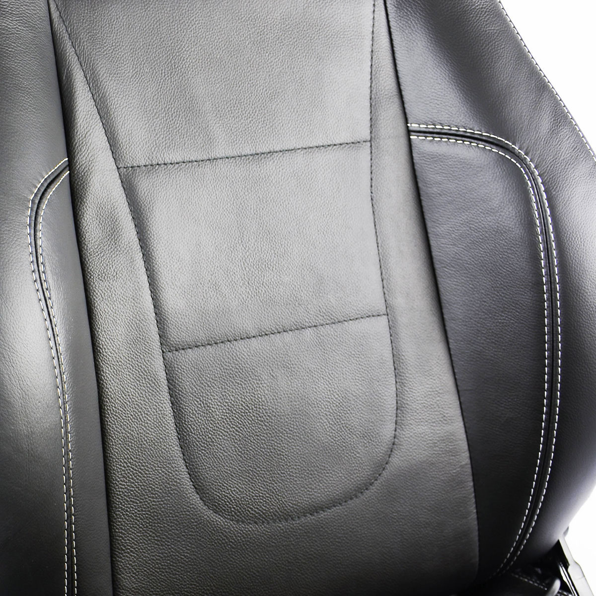 SAAS Seat Trax 4x4 Black Genuine Leather A.D.R