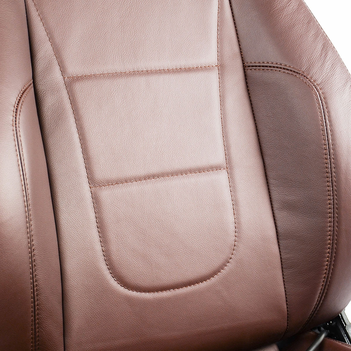 SAAS Seat Trax 4x4 Brown Genuine Leather A.D.R