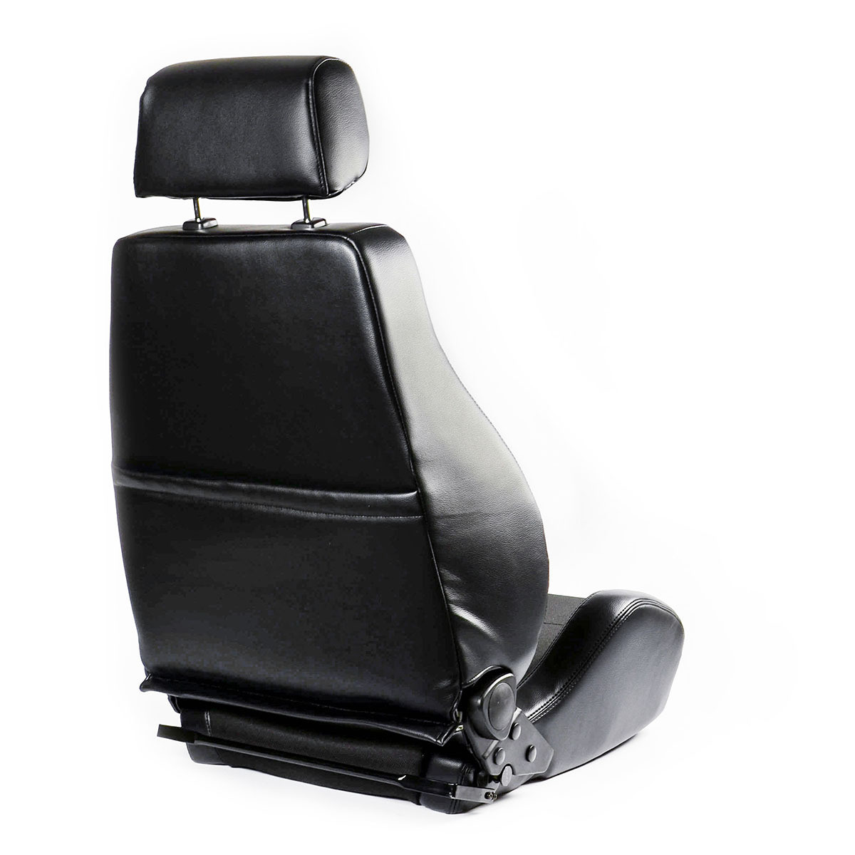 SAAS Seat Sports 4x4 Black PU / Black Cloth A.D.R