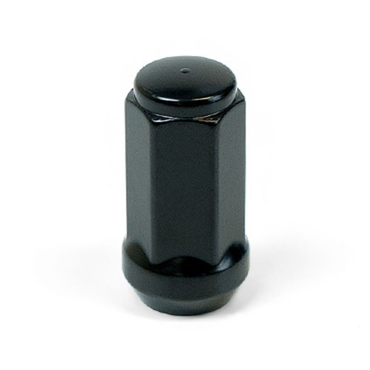 SAAS Wheel Nuts Flat Head Bulge 14x 1.5 Black 45mm 5pk
