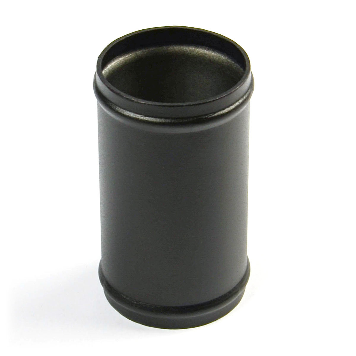Pipe 57mm x 100mm Alum Powder Coated Black