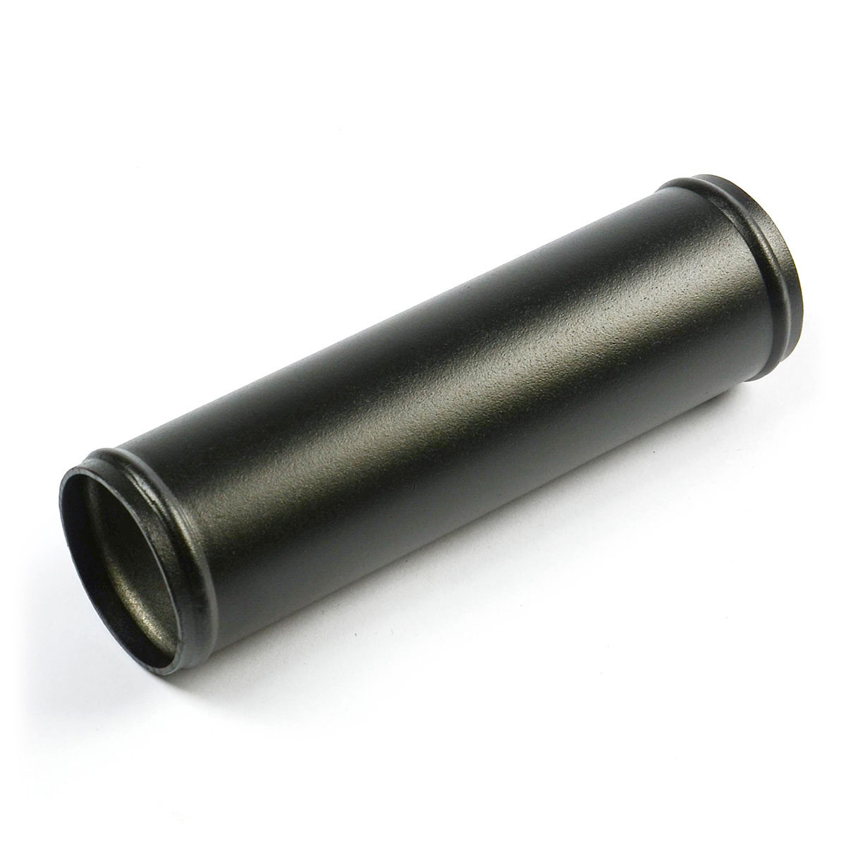 Pipe 57mm x 200mm Alum Powder Coated Black