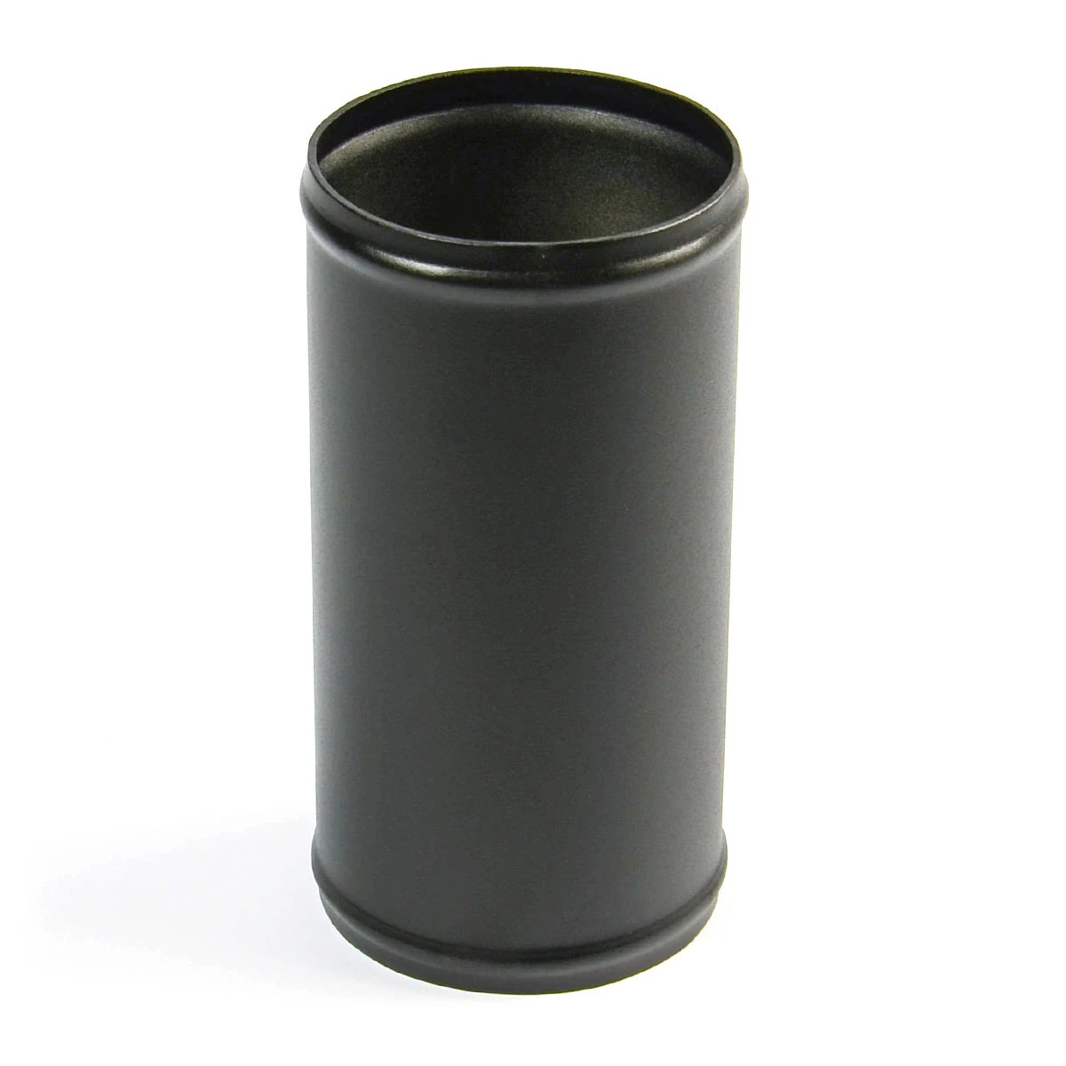 SAAS Pipe Alum Powder Coated Blk 102mm ID x 200mm