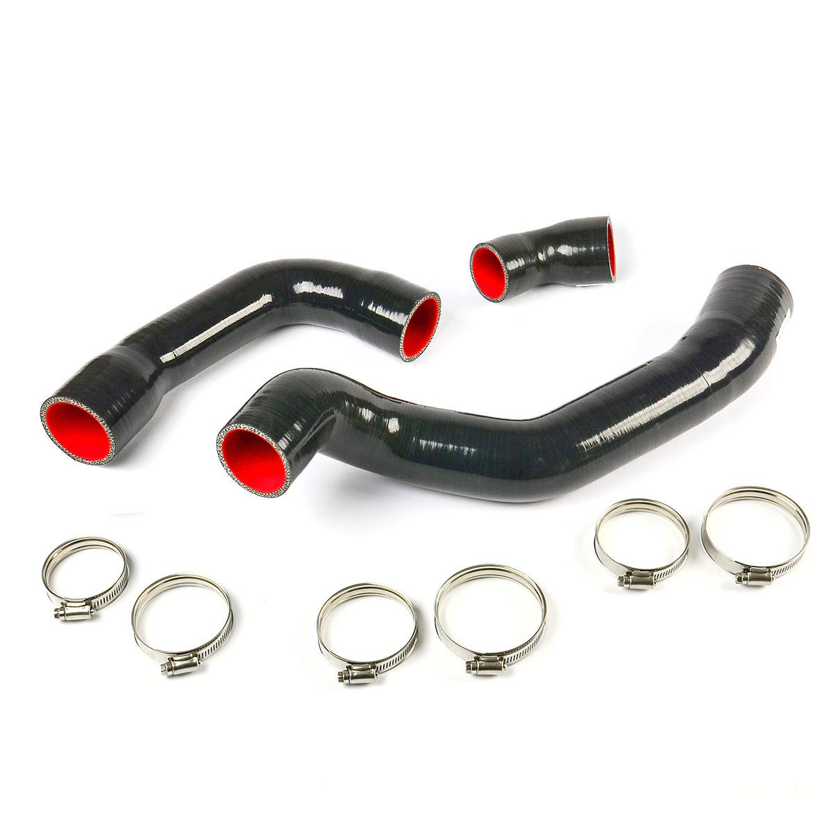 SAAS Silicone Intercooler 3 Pipe and Clamp Kit Ranger/BT50 3.2L